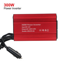 Car Accessories 300W DC 12v To 110V/220V Power Inverter Car Inverter Vehicle-mounted Household Converter