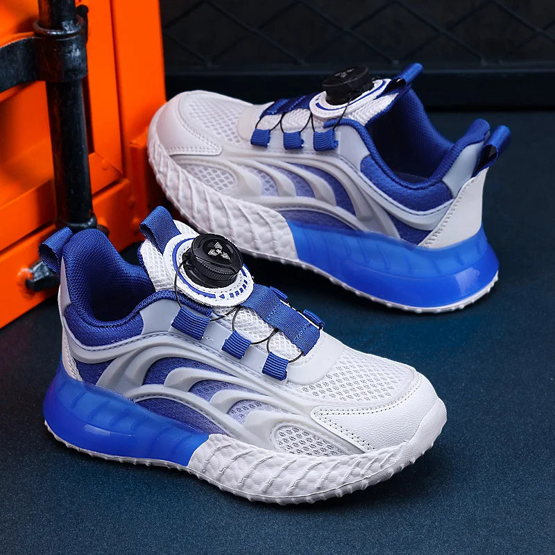 Scarpe da scuola bianche per bambini estate autunno ragazzi ragazze sport leggeri Running Sneakers Casual studenti per bambini che camminano allenatore di Tennis