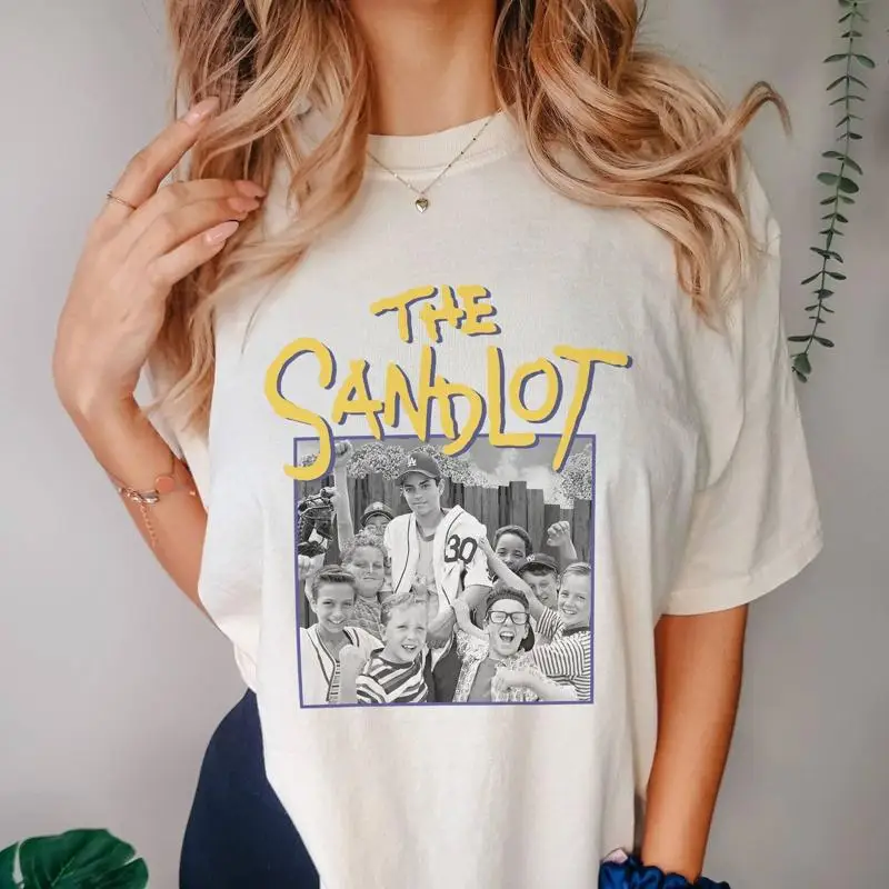 

Футболка Sandlot Scotty Smalls, винтажная бейсбольная игра 90-х годов, день фильма