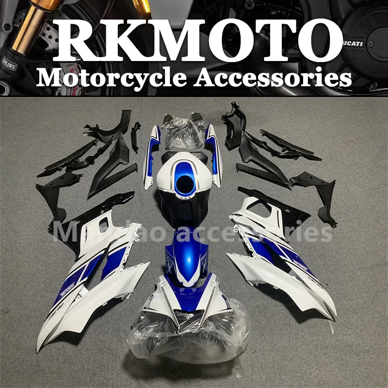 Motorcycle Fairings Kit Fit For YZF R25 R3 2019-2020 2021 2022 2023 Bodywork set High quality ABS injection Blue White