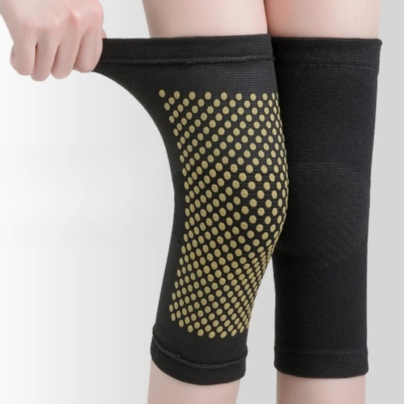 Ai Grass Knee Protector Warm Old Cold Legs Male and Female Joint Fever Elderly Leg Protector Long Tube Cover Anti Slip