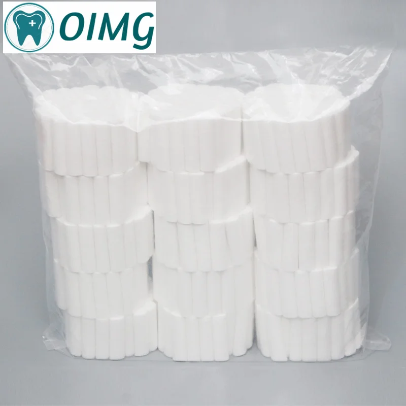 Dental Cotton Roll Surgical Cotton Rolls 100% Cotton High Absorbent Dentist Material Teeth Whitening Technician Laboratory