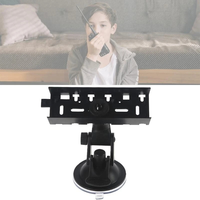 

Мини-автомобильное крепление для телефона, автомобильный держатель для телефона на лобовом стекле для YAESU FT-8800 FT-8800R, установка держателя телефона, черный