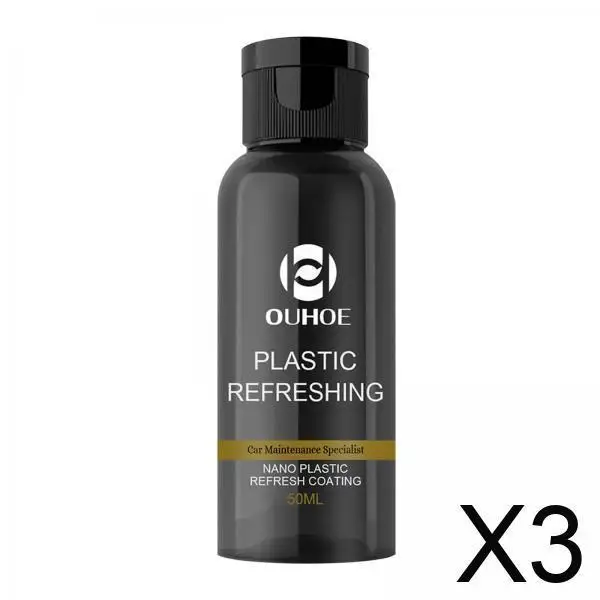 Plastic Coating Trim Restore Car Detailing Tools for Dashboard Seat Bumper Vehicle Restoration