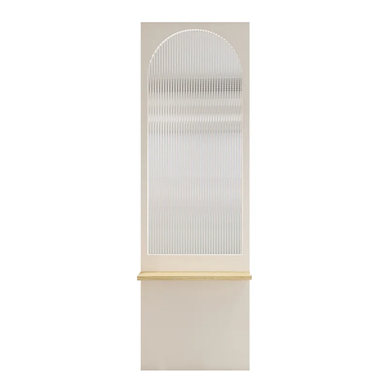 

glass screen hook, bedroom toilet block, solid wood entrance, living room is facing the entrance door partition