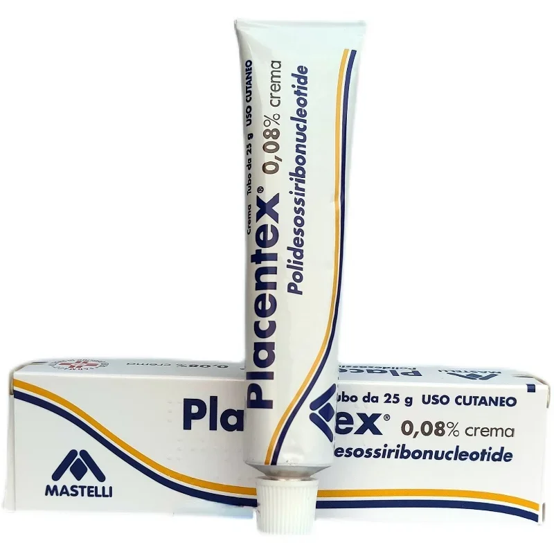 Italy Placentex Salmon Hydration Repair Cream 25g Sensitive Skin Regeneration Repairing Scars and Acnes Damaged Skin Care