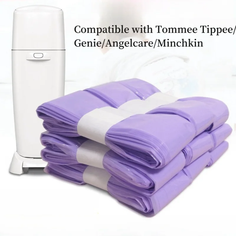 Diaper Pail Refills Bags Baby Diaper Garbage Bags for Angelcare Trash for Genie for Munchkin for Sangenic Tommee Tippee