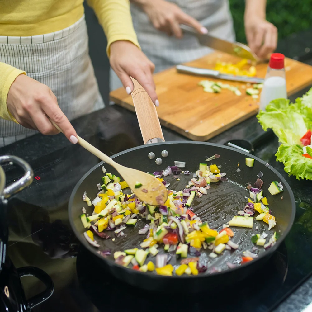 3 шт. Деревянные ручки для лопаток, 5.5X45 см