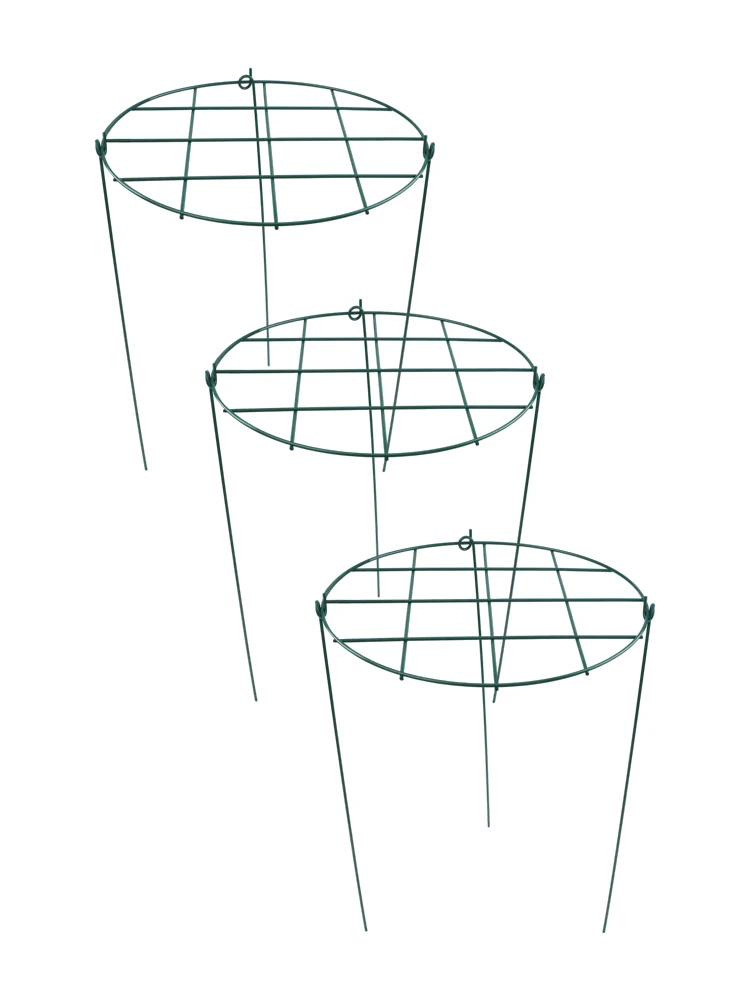 3PCS Plant Stands Climbing Plant Support Cage Plant Support Cages Plant Ring Stand For Garden Planting Garden Accessories