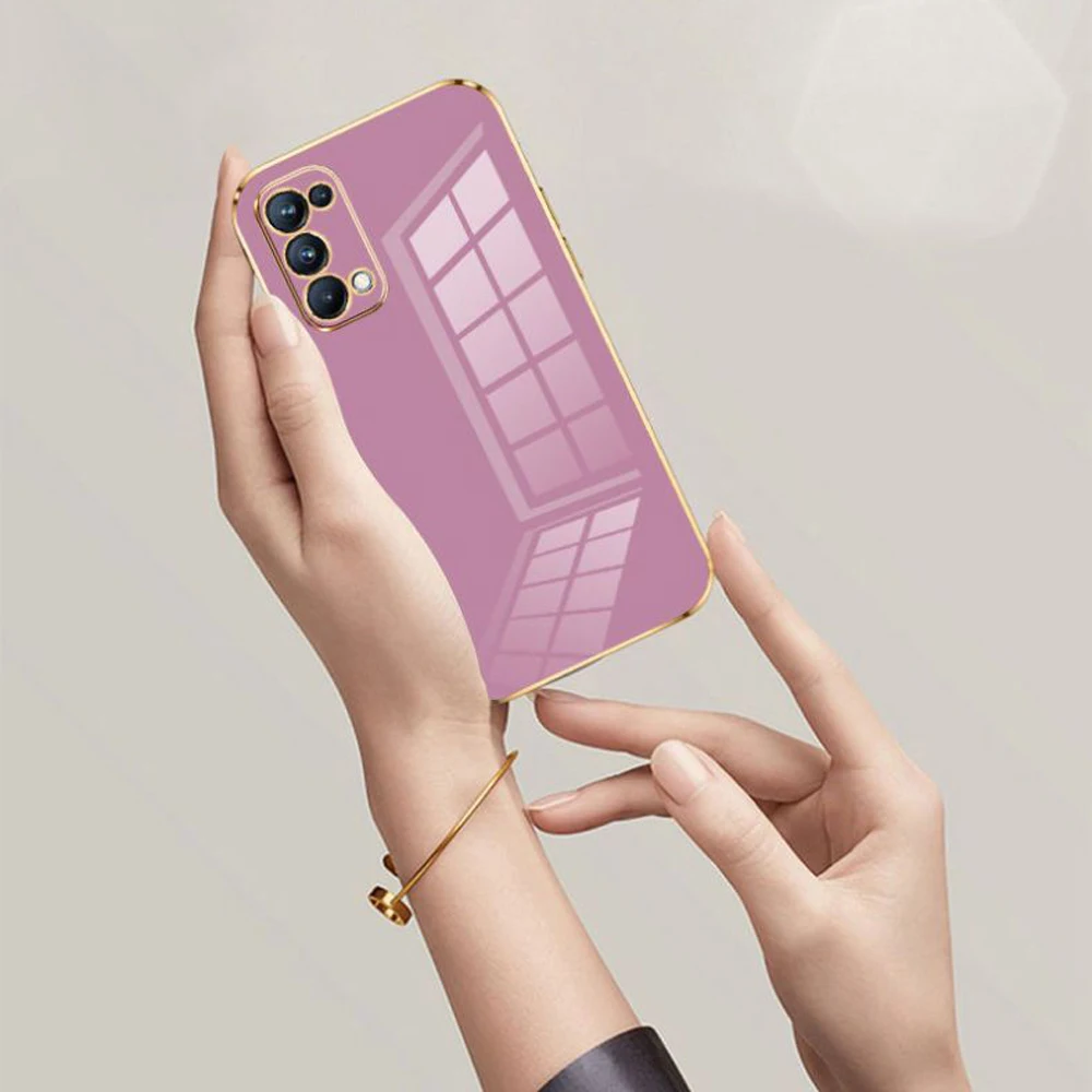 For OPPO Reno 5 Case oppo reno 6 Cover Oppo Reno 8z Phone Case OPPO Reno7z reno 8 lite 7 lite Reno6pro 5G Soft Cover Coque Case