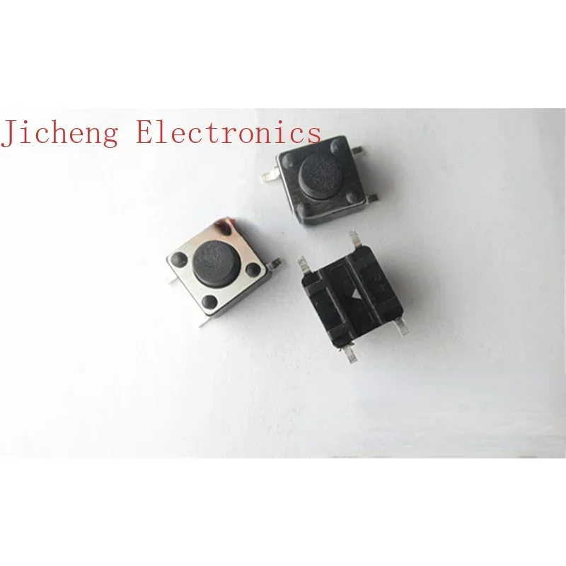 10PCS 6*6*5MM Patch High Temperature Resistant Light Touch Switch 6x6x5  Key Microswitch Inlet