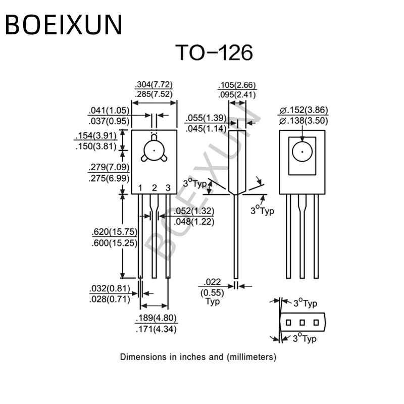 10/20Pcs 2SC3902 C3902 DIP Transistor TO-126 Type NPN Bipolar Amplifier Transistor 160V/5A