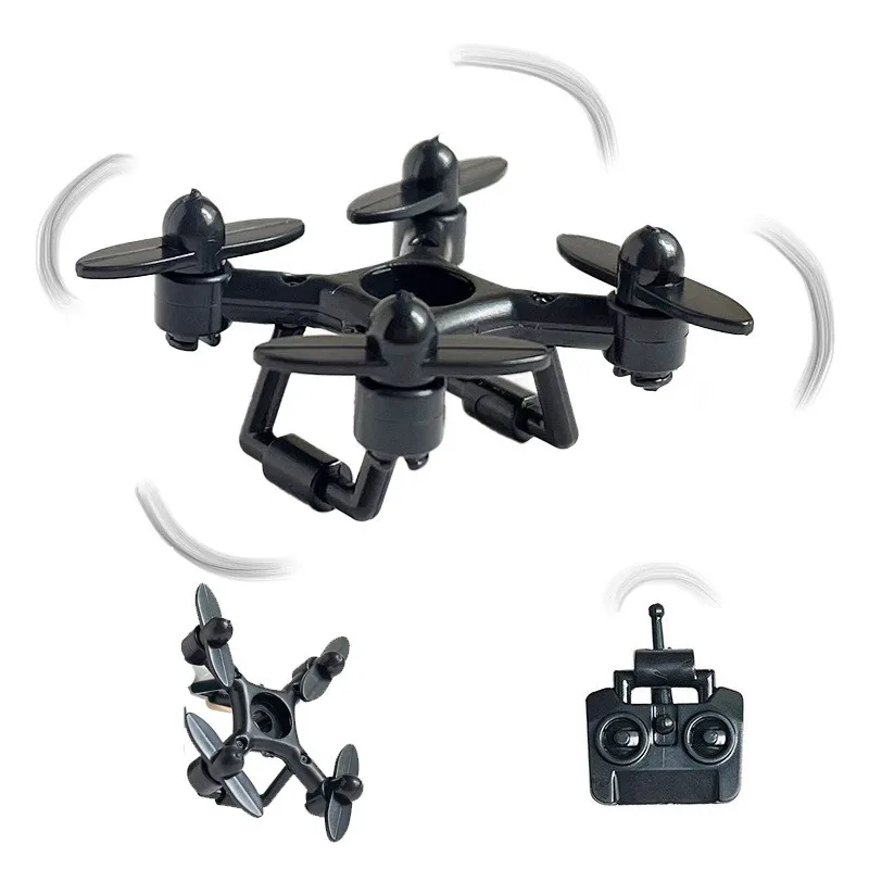 Mini Drone remote control building block Figures Soldiers Accessories military scene assembly model Bricks educational toys