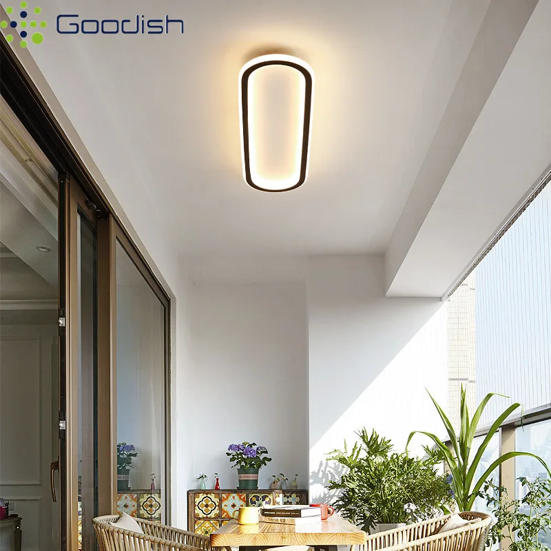 Modern Simplicity LED Home Ceiling Light Stainless Steel AC Long Oval  Art Creative Lamps for Restaurant Decoration Chandelier