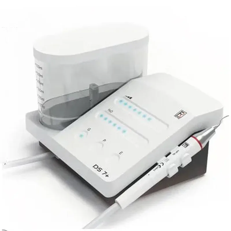 NEW Maxpiezo7+ Ultrasonic Piezo EMS WoodpeckerCavitron LED Handpiece Tank for Endo Perio 8 Tips