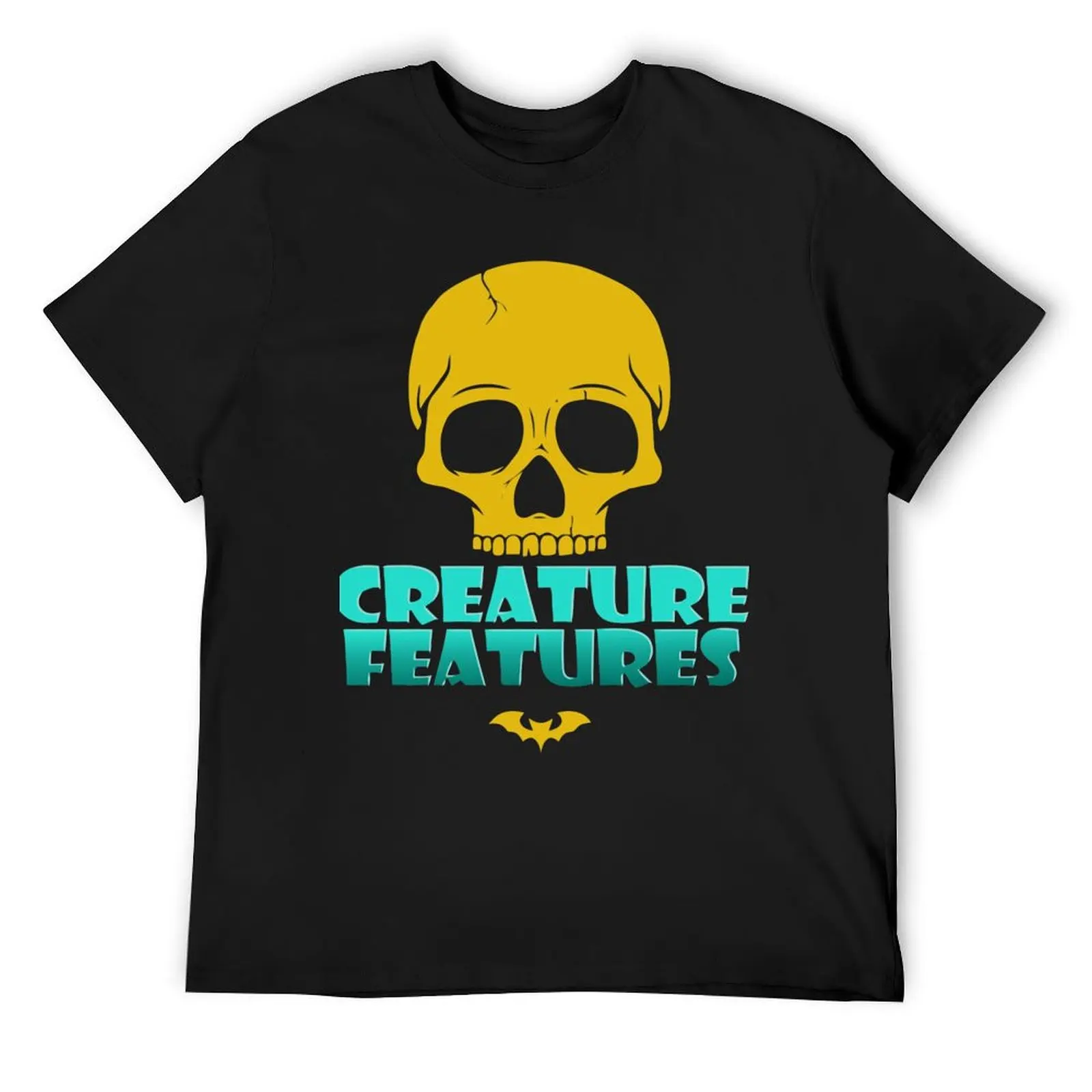 

Creature Features Logo T-Shirt cute tops valentines boutique clothes gifts for boyfriend t shirts for men pack