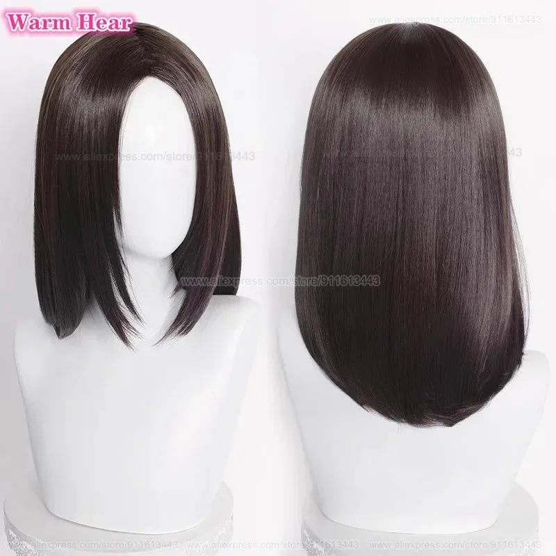 عالية الجودة Zeke Jaeger الاصطناعية 30 سنتيمتر الذهبي مركز الجزء تأثيري أنيمي شعر مستعار مقاومة للحرارة الشعر هالوين حزب الباروكات FB ؛ 78KD ، ؛ G