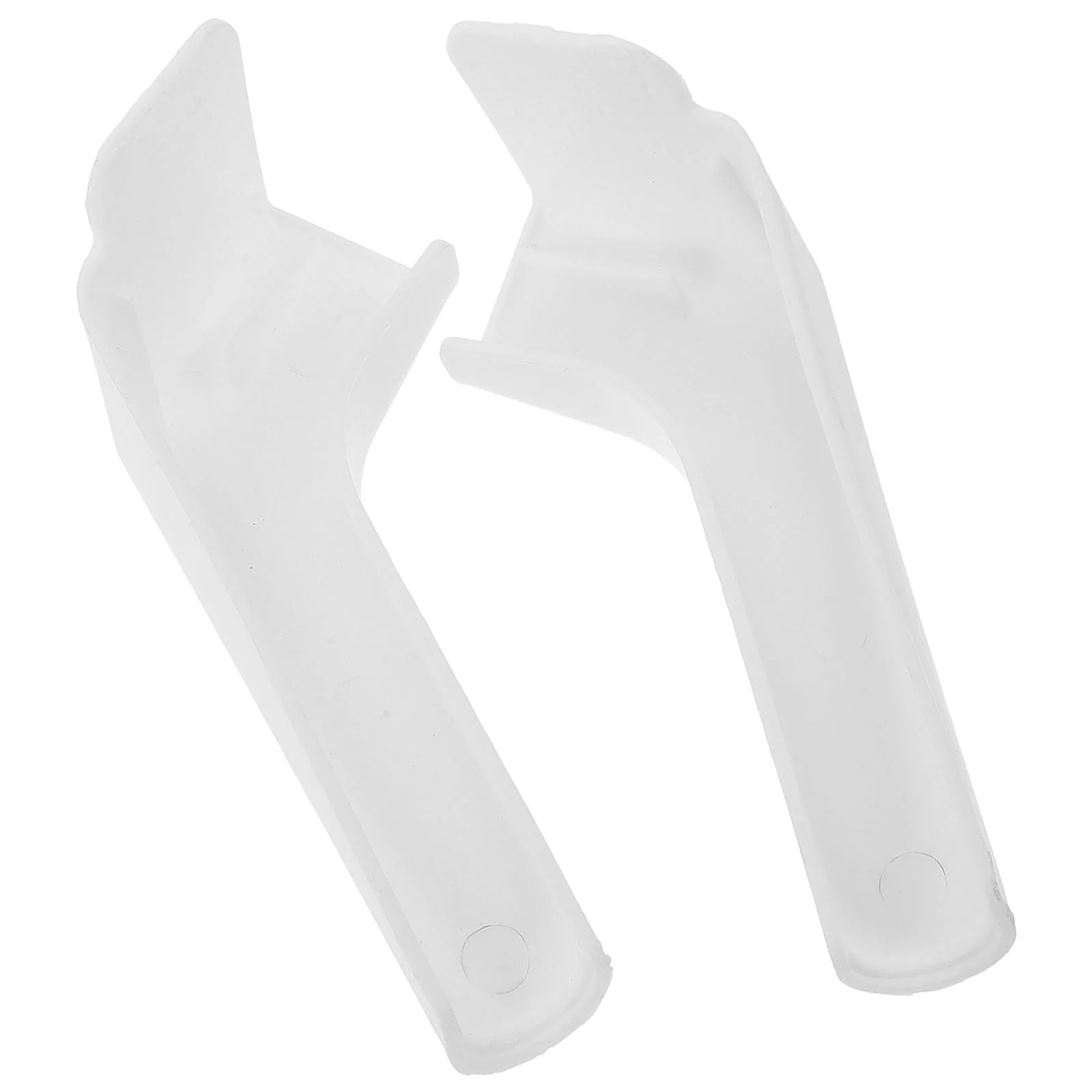 EquiRoof-Bec de gouttière en plastique blanc, canal d'eau pour camping-car, nettoyeur, 2 pièces