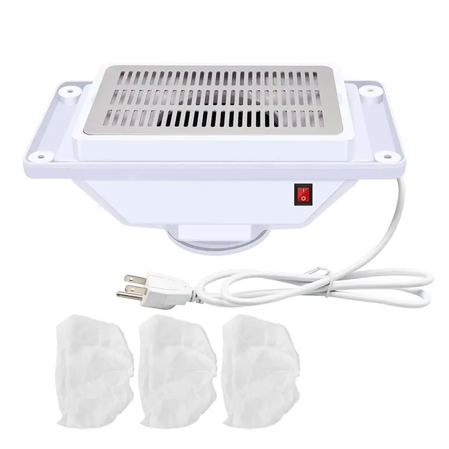 

Powerful Table Nail Dust Collector, HighEfficiency Vacuum Suction System for Acrylic Gel Nail Polishing, Manicure Tool Featuring