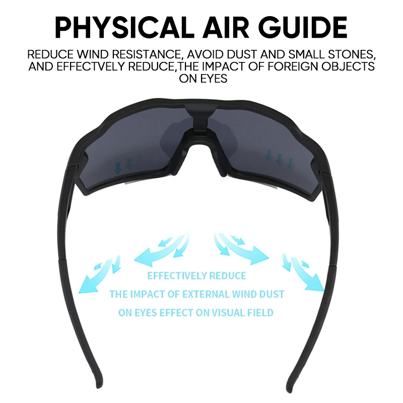 BUCKLOS Bicycle Glasses Cycling Eyeswear Sunglass for Men Women Outdoor Sport Goggle Basic/Polarized Glasses Road Bike Equipment