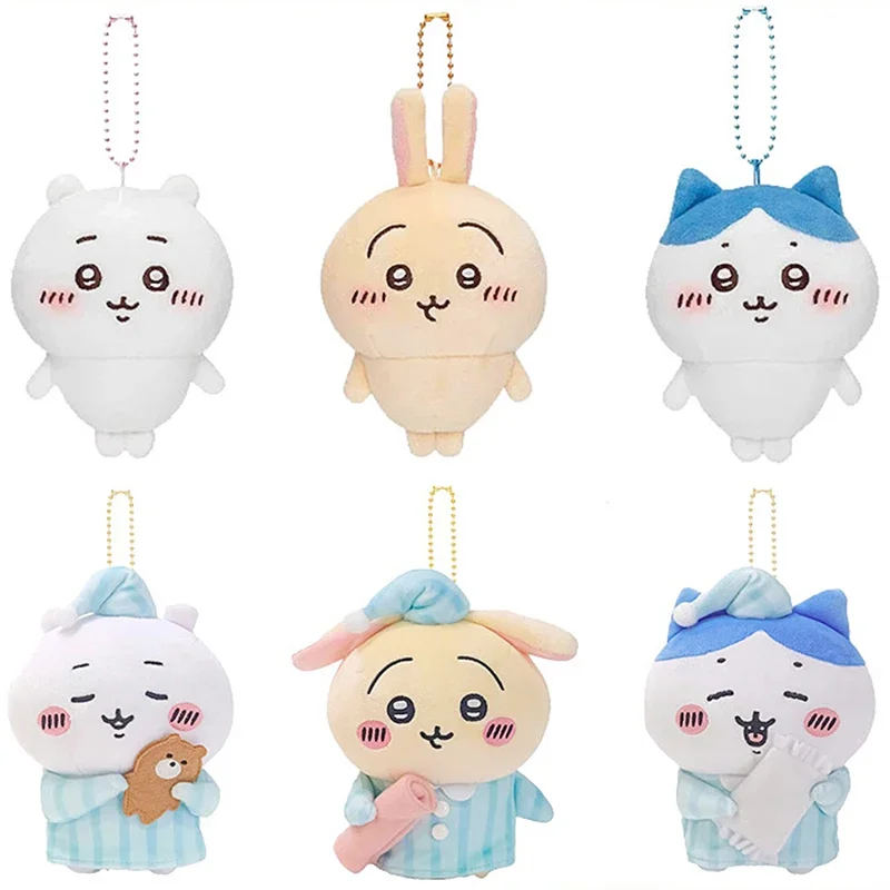 

Kawaii плюшевый брелок аниме Shisa Momonga мягкий плюшевый брелок для ключей игрушки кукла Hachiware брелок для ключей кулон сумка очаровательный аксессуар