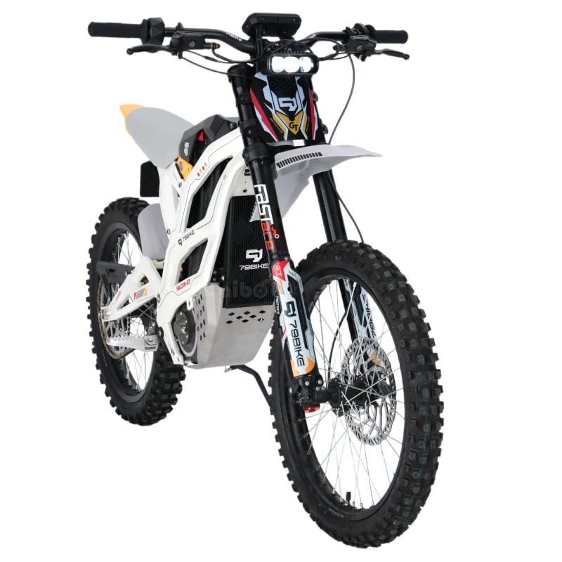 Immagine 5: 79Bike Moto Elettriche per Adulti, Moto da Cross Elettrica per Uomo, 72V 8000W, Motocicletta Fuoristrada Potente