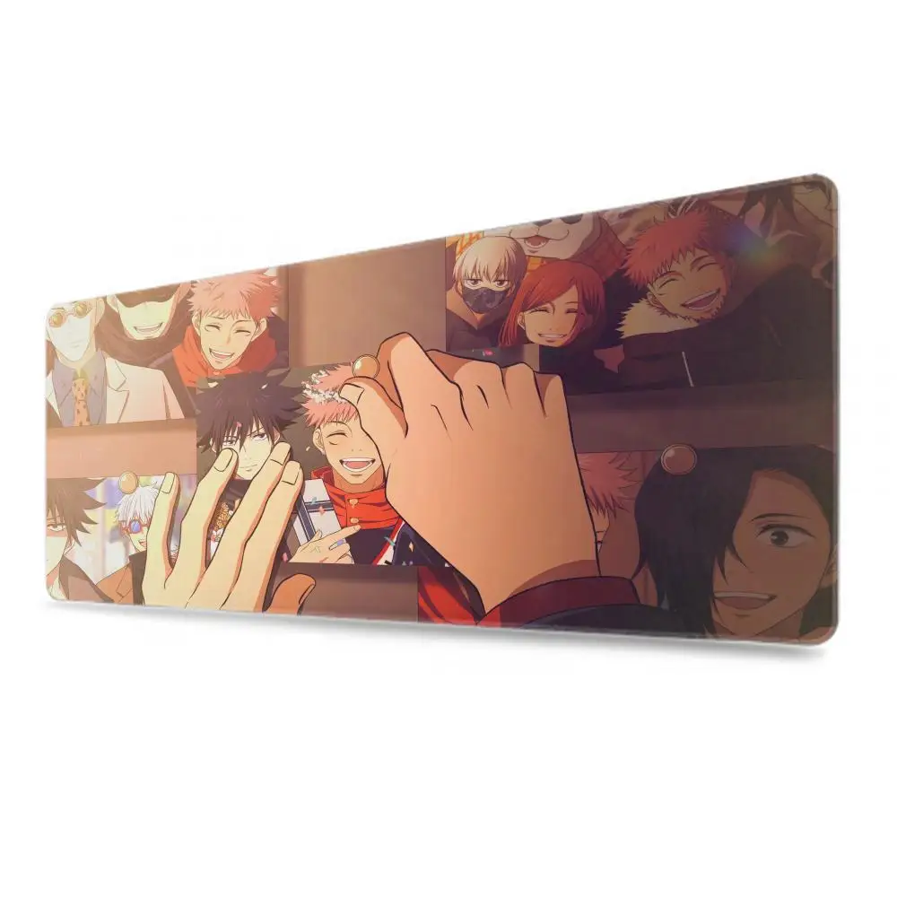 Gojou Satoru Mouse Pad Anime Megumi Sukuna Nanami Yuuji Toge XXL MousePad Manga Computer Laptop Keyboard Accessories Desk Mat