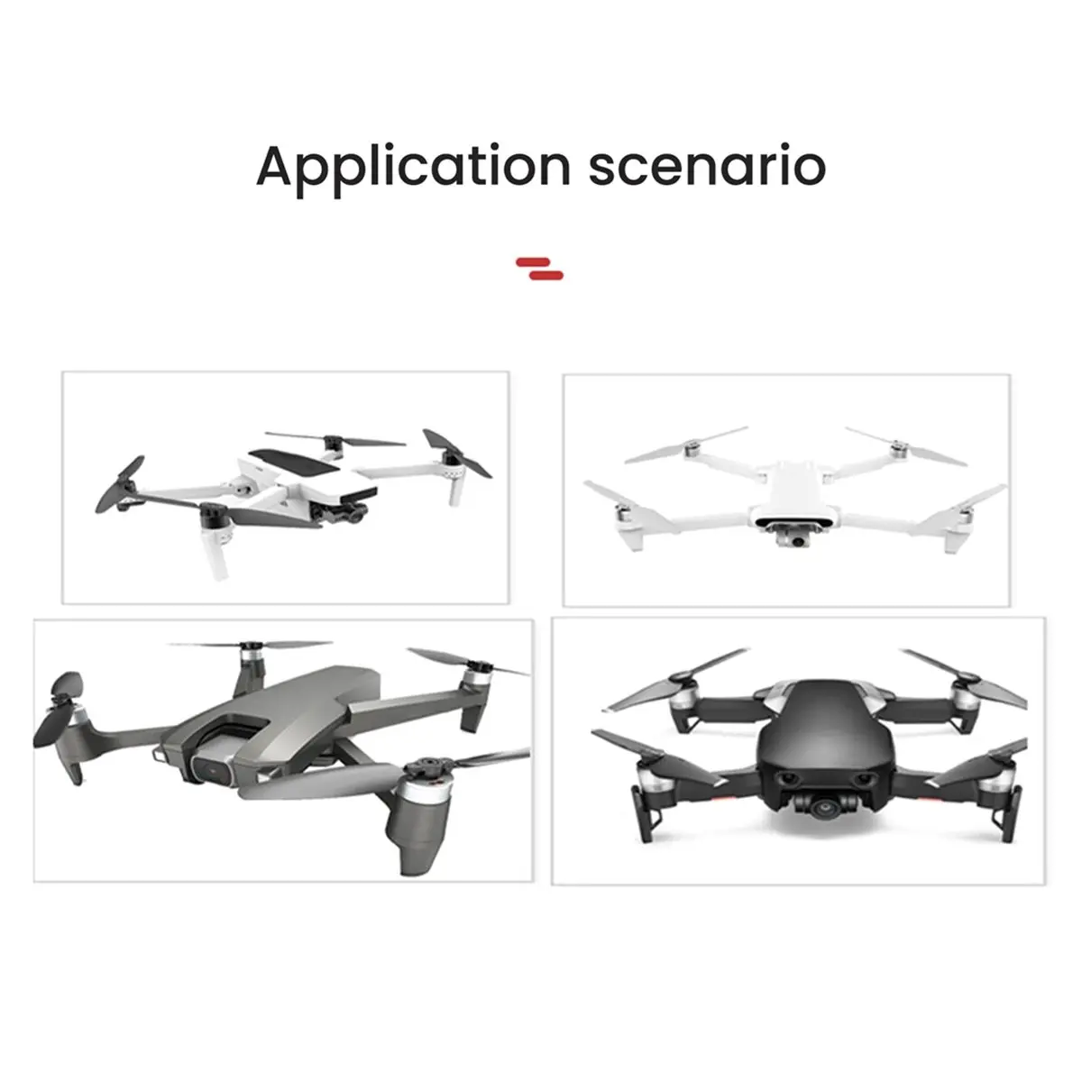 4pcs 83CE UAV Arm Shaft Replacement Arm Rotation Shaft for Mini 3/4 Pro Essential Maintenance Accessory