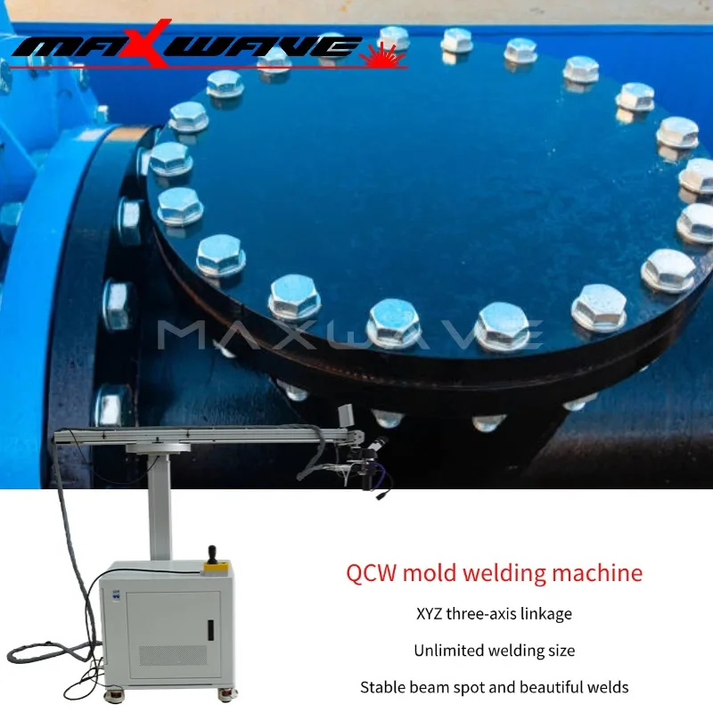 Saldatore laser QCW semiautomatico avanzato con telecamera CCD per un giunzione di parti metalliche di precisione