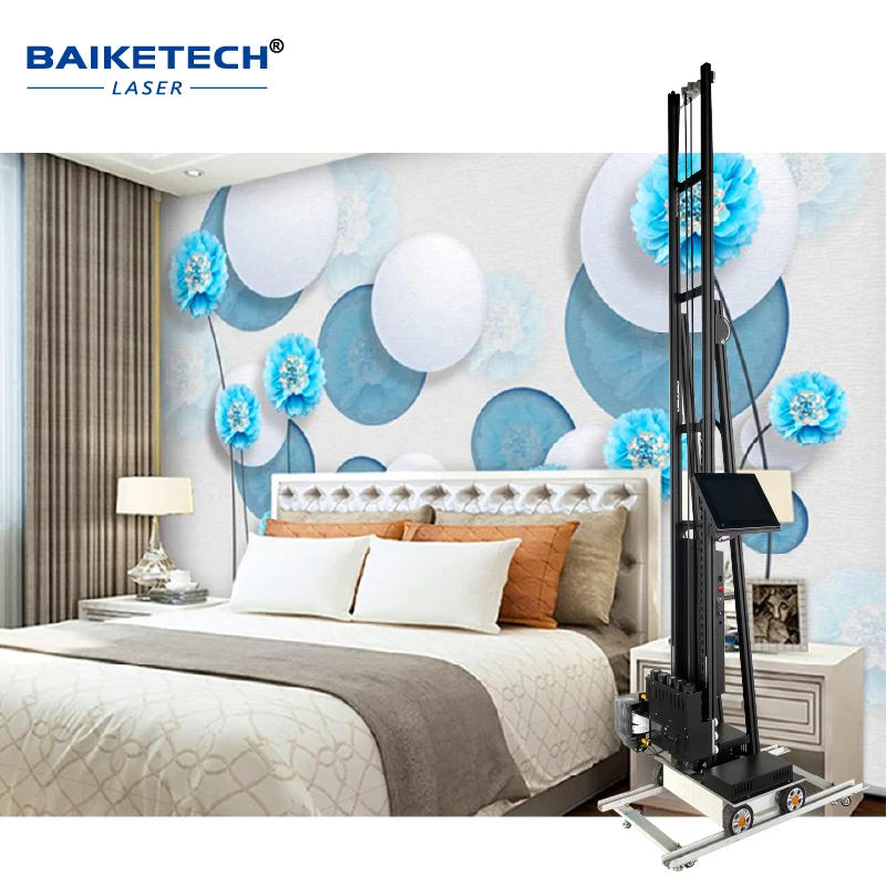 Impresora de inyección de tinta de pared 3D TH-UP900M, impresión rápida de alta venta, multiaplicación, decoración duradera para el hogar, obra de arte personalizada