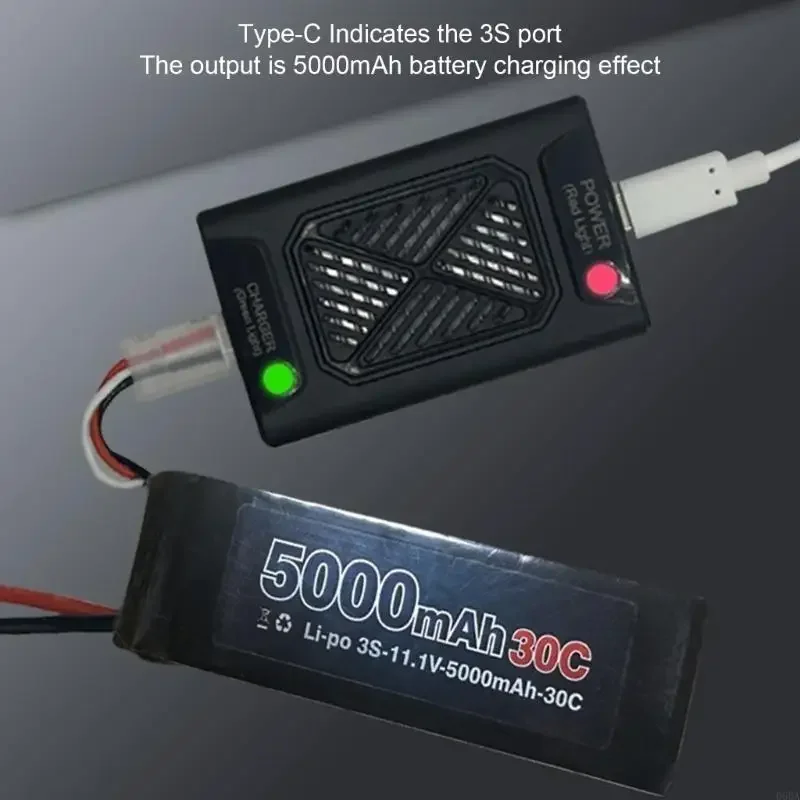 2S 3S Lipoes Зарядное устройство для транспортных средств и беспилотников 7,4 В 11,1 В батареи H05A