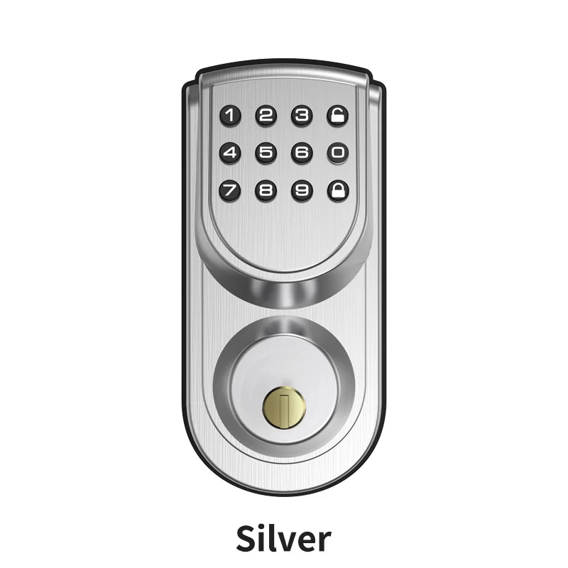 America Standard SiliconeTouch Tone Keypad Password Key Smart Deadbolt Door Lock