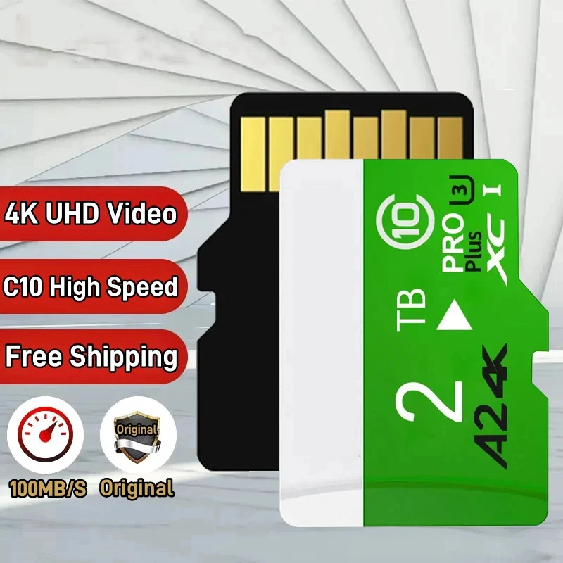 

A2 U3 SD Card 60MB/S high-speed flash memory card 1024G 512g Mobile phone drone camera Samsung high quality 4K memory card