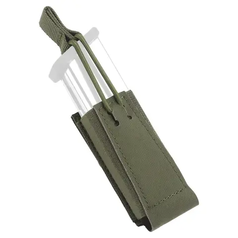 Tactical Assaulter 9mm Single Pistol Magazine Pouch Molle Waist Belt Holder for Glock SIG P320 2011 Hunting Accessories