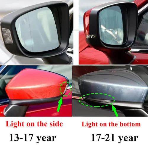 Imagen 2 del producto Marco de espejo retrovisor inverso para coche, para Mazda 6 ATENZA 2013 2014 2015 2016 2017 2018 2019 2020 2021