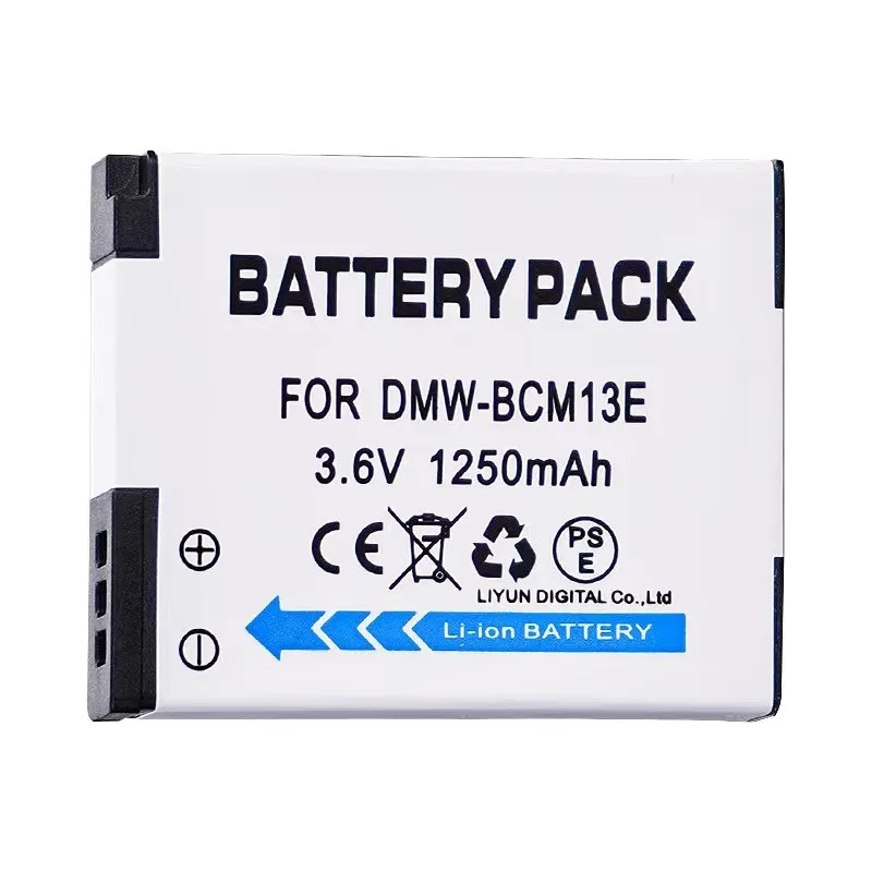 DMC-ZS30 TZ40 TZ41 ZS35 ZS40 ZS45 ZS50 TS5 FT5 LZ40GK Camera DMW-BCM13E Lithium Battery Pack