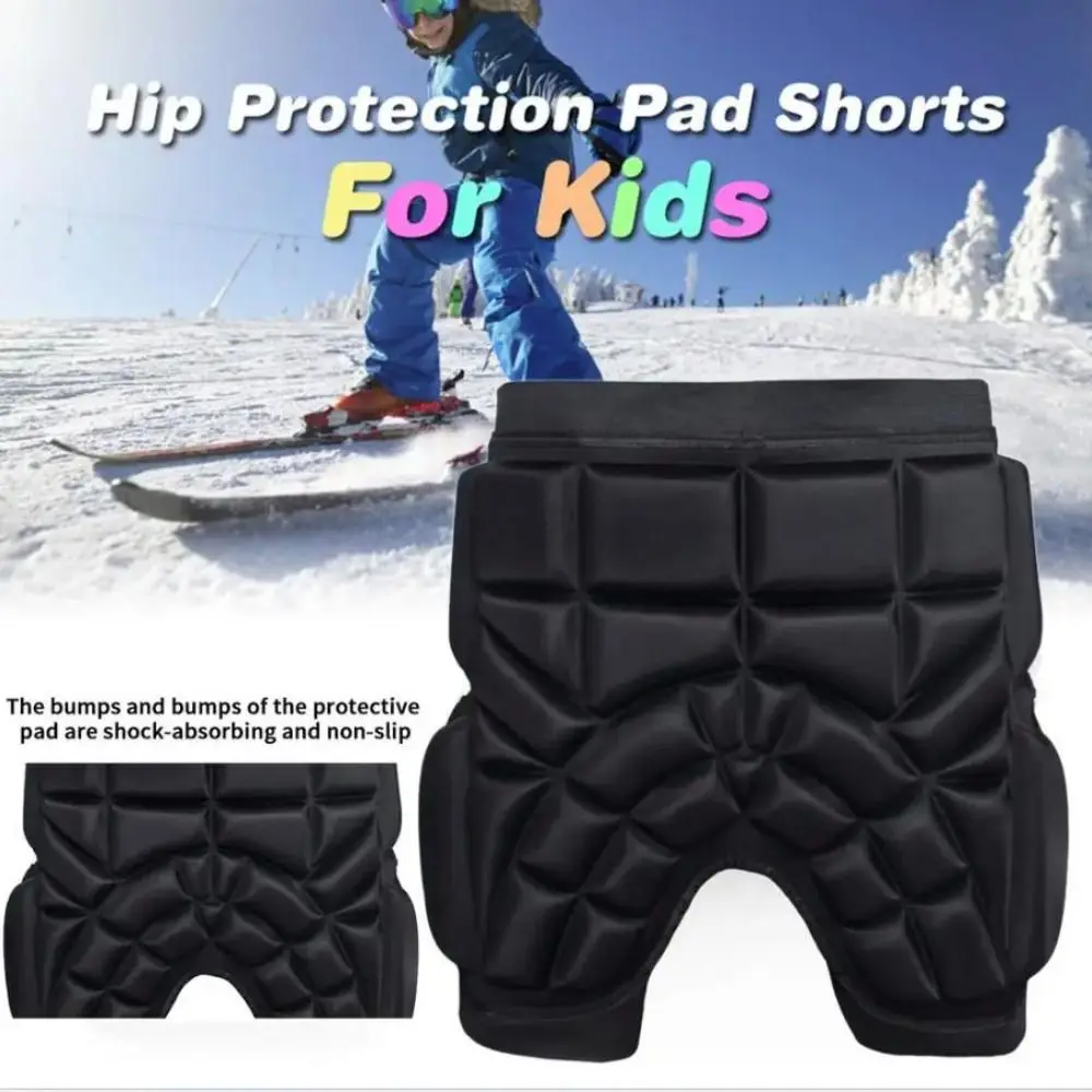 EVA Children Protective Hip Pad Impact Resistant Shock Absorption Skate Padded Protecter Adjustable Strap Cushion