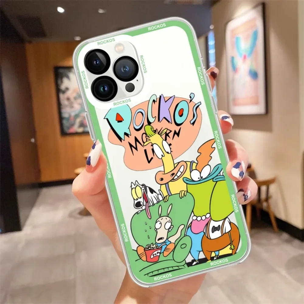 R-Rockos Modern Life Phone Case For iPhone 15 13 14 12 11 Pro Max X XR XS Max