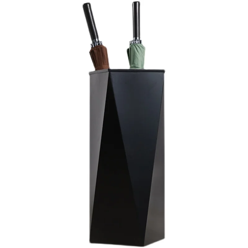 Nordic Minimalist Umbrella Holder, Iron Office Rain Organizer, Creative Geometric Rain Gear Stand, Home Umbrella Storage Bin - Image 5