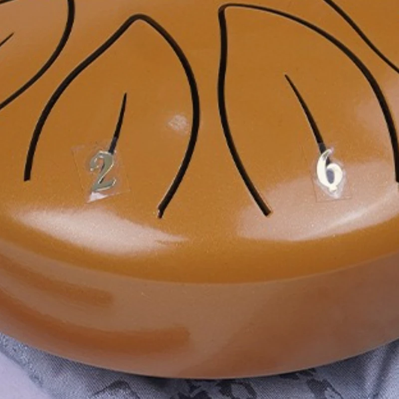 6 بوصة اللسان طبل 11 لهجة الصوت شفاء اللسان طبل التأمل الكربون الصلب المهنية الطبول المحمولة أدوات قرع #6