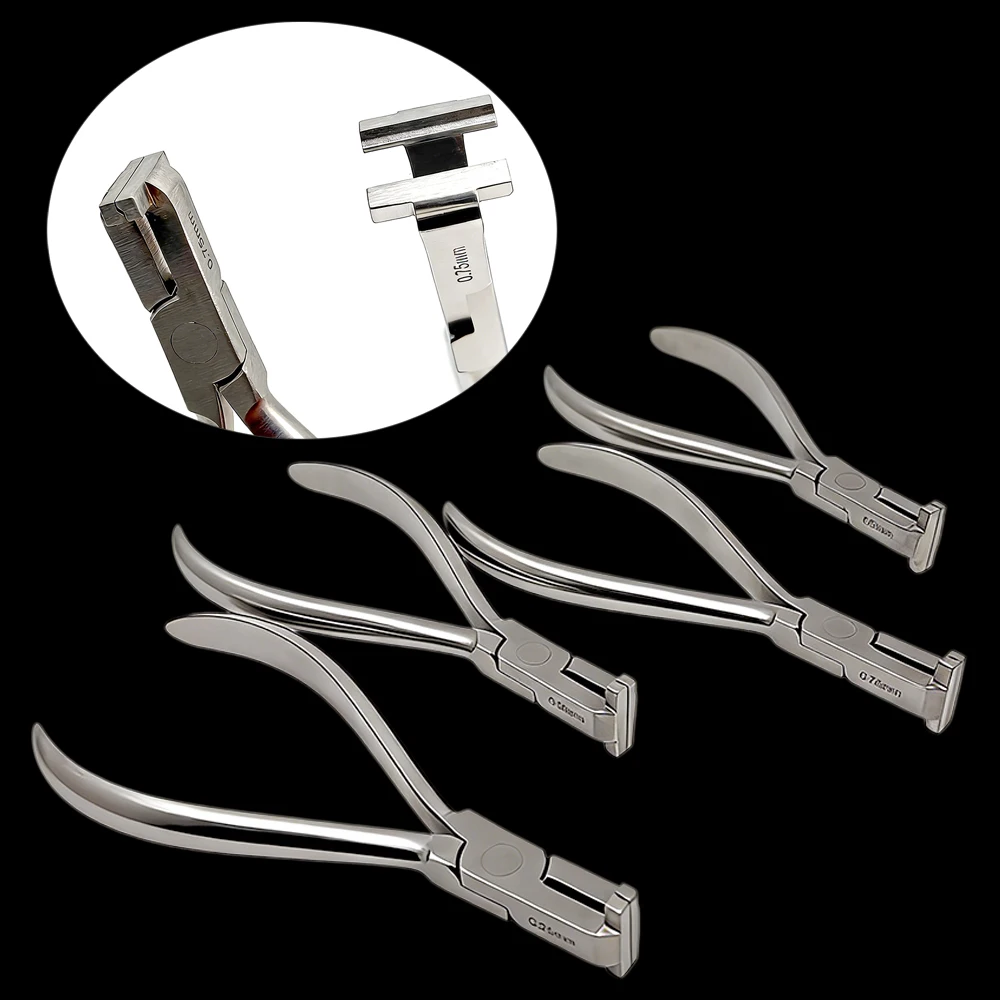 

Dental Instrument Tool Dental Wire Step Forming Plier Stainless Steel Orthodontic Bend Forcep for Arch Wire Bending