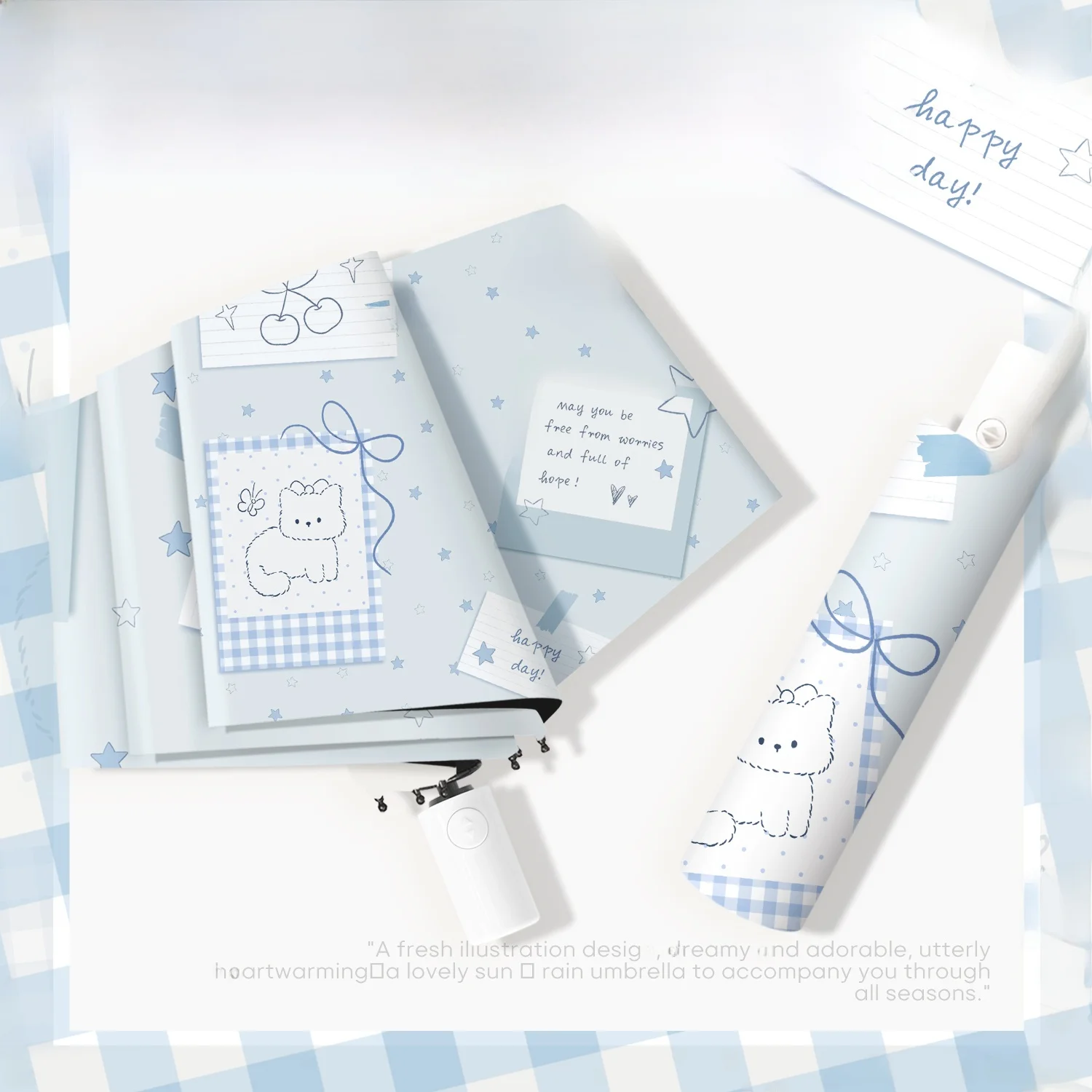 

Портативный автоматический зонт для женщин, складной зонт от солнца с защитой от УФ-лучей, милый зонт для студентов