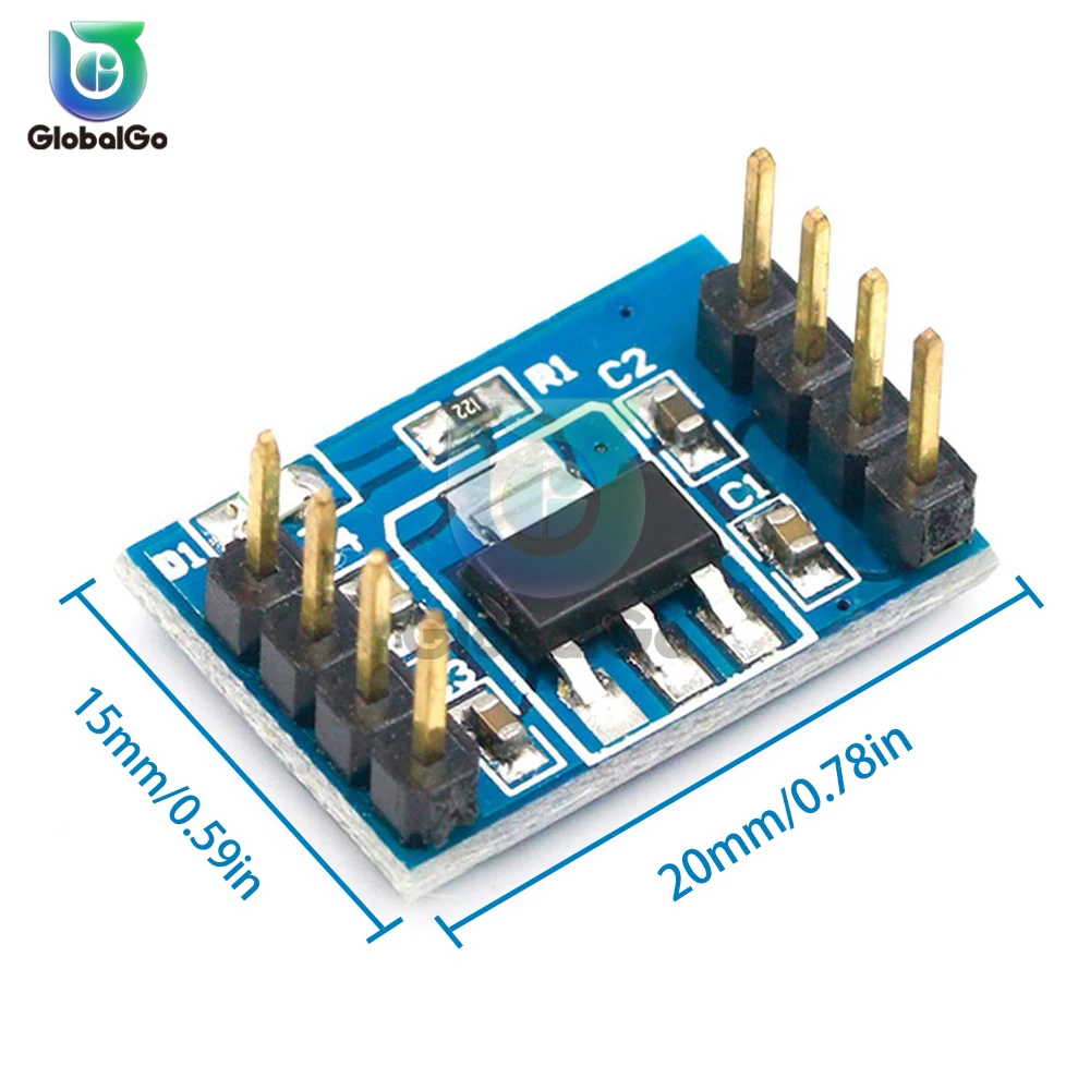 3.3V Voltage Regulator Module AMS1117 Voltage Regulator chip DC4.5V--7V to 3.3V module Dual Channel easy connection