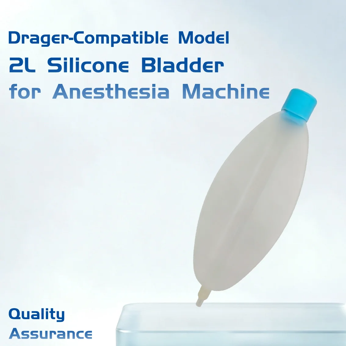 Compatible for 2166062 breathing bag,2 to 2.3L, Silicone