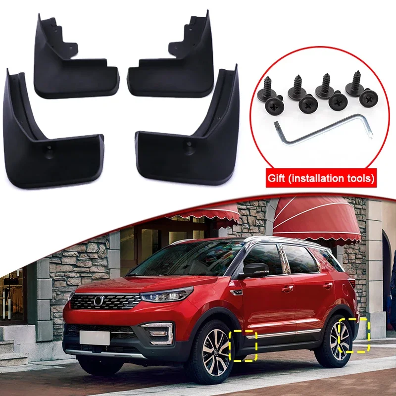 

Car Styling Fit For Changan CS55 2018-2023 ABS Car Mud Flaps Splash Guard Mudguards MudFlaps Front Rear Fender Auto Accessories