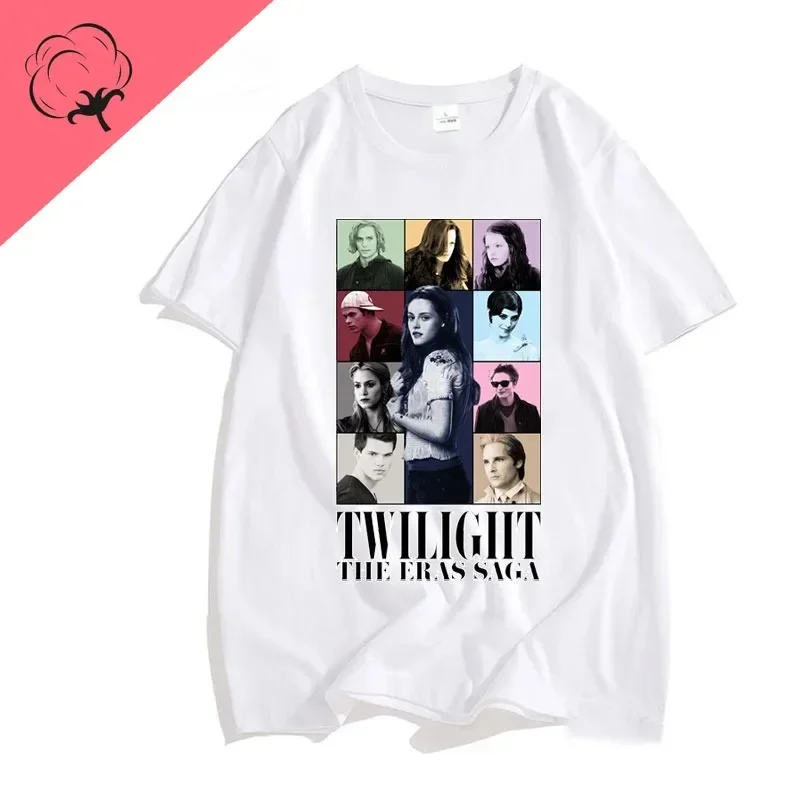 2024 Isabella Swan The Eras Tour T Shirt Hot The Twilight Saga Movie T-shirts Men Women Casual Cotton Short Sleeve LooseT-shirt