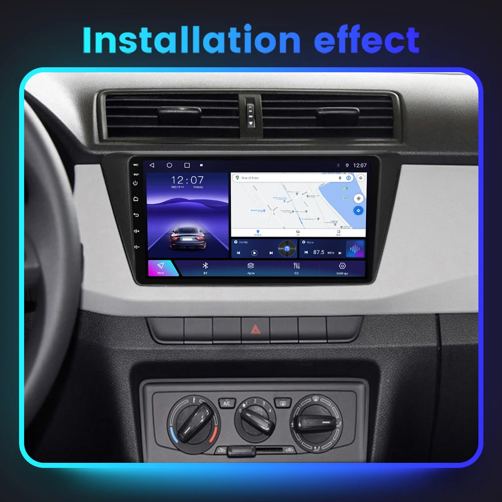 UIS7862 Wireless Carplay Android AUTO For Skoda Fabia 3 III 2015 2016 2017 2018 2019 Car Multimedia Radio Player Cooling Fan DSP