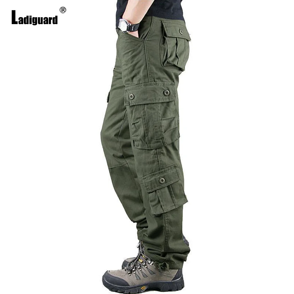 Vintage harajuku Pants 2022 Autumn Moto & Bike Pants Big Mens Fashion Multi Zipper Pockets Trouser Outdoor camouflage Pant Homme