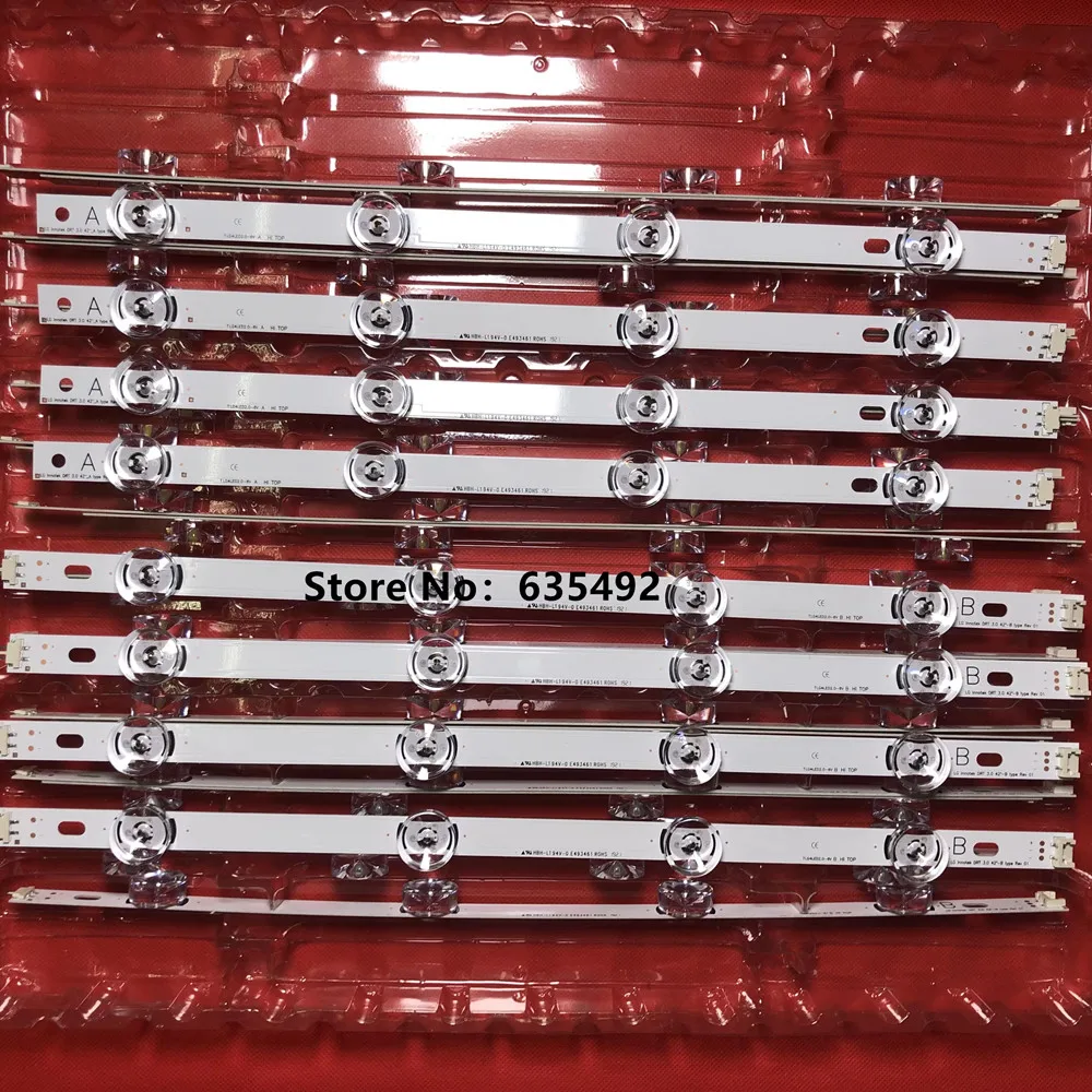 LED Backlight สําหรับ DRT 3.0 42 A/B 6916L-1709A 6916L-1710A 42LY320C 42LY320C 42LY540H 42LY761H 42GB6310 42GB6500 42LX330C