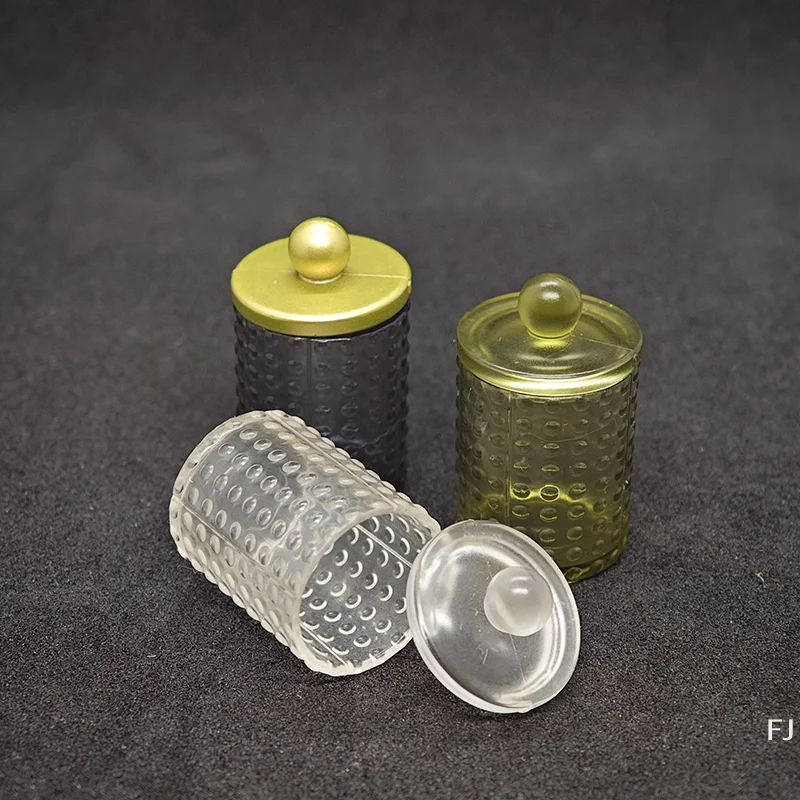[YU]1 Set Dollhouse Food And Play Jar Silicone Mold UV Epoxy Turnover Mold Doll Accessories Toy Scene Decoration